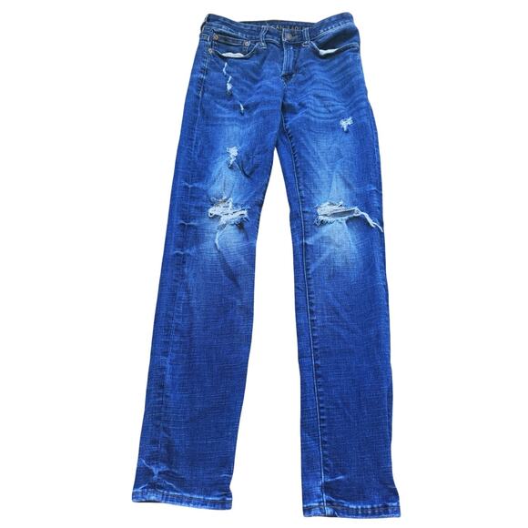 American Eagle Men’s Ne(x)t Level Flex Slim Taper Jeans Blue 28x30 Classic Fall - Picture 2 of 7